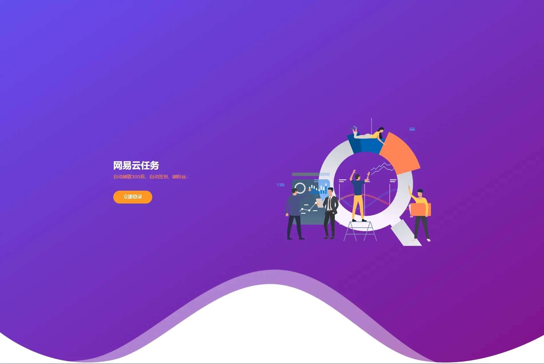 网易云代挂平台会员充值自动刷歌300首自动签到刷粉丝TP架构PHP源码