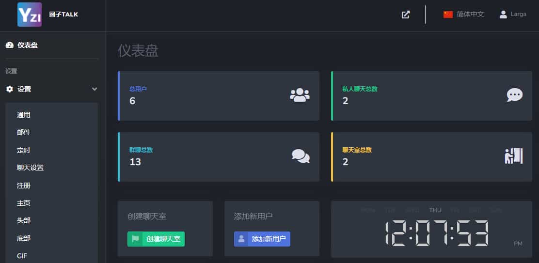 ChatNet聊天室系统V1.9完整汉化版群聊私聊游客登录密码保护多用户聊天室源码